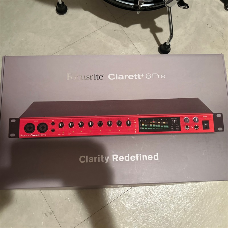 Focusrite Clarett+ 8 Pre USBの画像